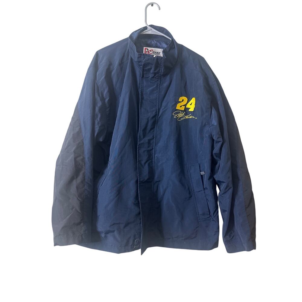 Chase Authentics Jeff Gordon Dupont Motorsports racing windbreaker L t